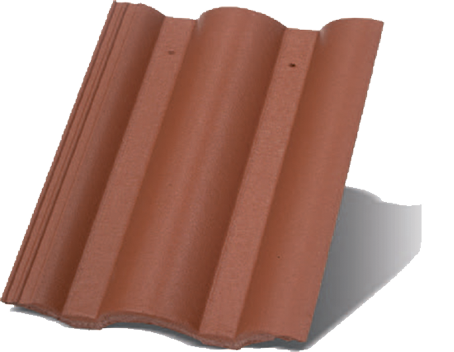 Ланцюгово-піщана черепиця Данубіа (колір Корал), фото 1