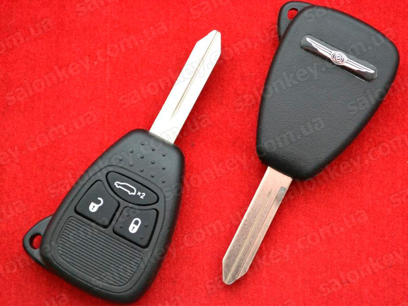 Ключ Chrysler 3 кнопки 433MHZ PCF7941