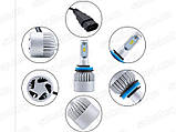 LED HeadLight 2S H8 16000ллюмінів автомобільні лампи, фото 3