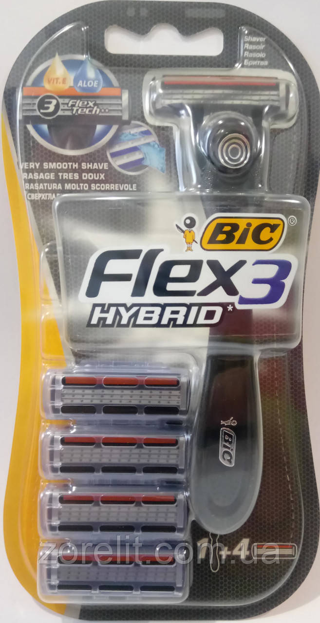 Станок для бритья BIC flex 3 Hybrid