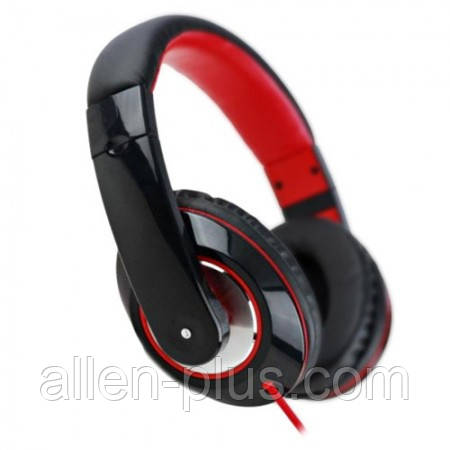 Навушники з мікрофоном HAVIT HV-H613D black/red
