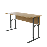 Школьная парта регулируемая по высоте П-образная