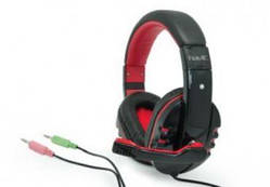 Навушники з мікрофоном HAVIT HV-H611D black/red