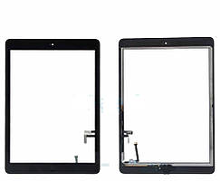 Тачскрін (сенсор) для Air iPad (iPad 5) /iPad 9.7 (2017), чорний, повний комплект