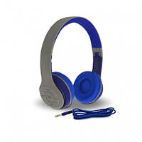 Навушники бездротові Bluetooth HAVIT H2575BT grey/blue