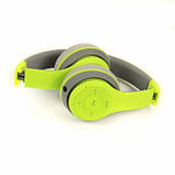 Навушники безпровідні Bluetooth HAVIT H2575BT grey/green, фото 2