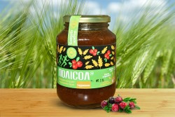 Полісол із журавлиною, 100% натуральний продукт із пророщених зерен, 480 мл