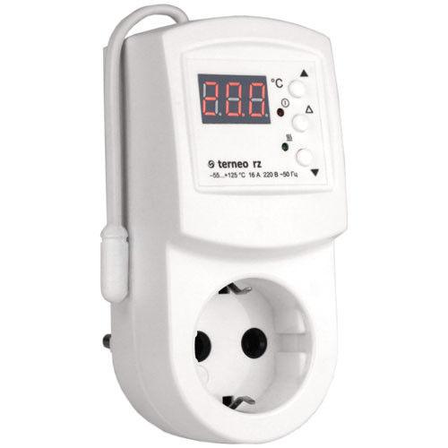 Терморегулятор розетковий Terneo RZ, фото 1