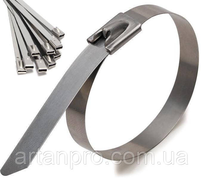 Купить Кабельная стяжка металлическая 7,9х680 (100 шт./уп.), цена 1311. ...