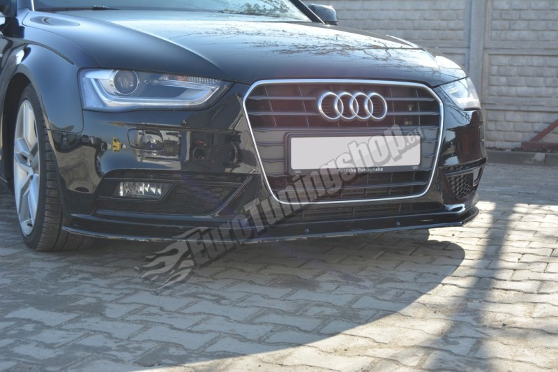 ДИФУЗОР ПЕРЕДНІГО БАМПЕРА AUDI A4 B8 РЕСТАЙЛ (ВЕР.1), фото 1