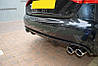 НАКЛАДКА ЗАДНЬОГО БАМПЕРУ AUDI A4 B8, фото 2