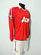 Футбольна форма довгий рукав доросла Manchester United червона, фото 2