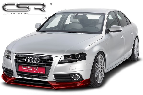 Спідниця (СПoЙЛЕР) ПЕРЕДНІГО БАМПЕРА AUDI A4 B8 ДЛЯ ВЕРСІЇ S-LINE, фото 1