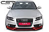 Спідниця (СПoЙЛЕР) ПЕРЕДНІГО БАМПЕРА AUDI A4 B8 ДЛЯ ВЕРСІЇ S-LINE, фото 2