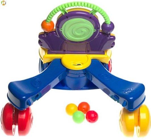 Ходунки-каталка "Веселый клоун" (аналог Fisher-price) A2053 - фото 2 - id-p610714557