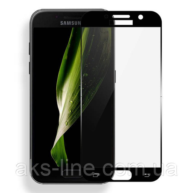 Захисне скло Full screen Samsung A320 (A3-2017) (Black)