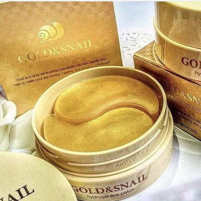 PETITFEE Gold & Snail Hydrogel Eye Patch патчи "ЗОЛОТАЯ УЛИТКА"