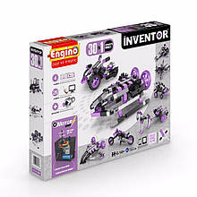 Дитячий конструктор Inventor Motorized Adventure 30 в 1 з електродвигуном Engino 3031