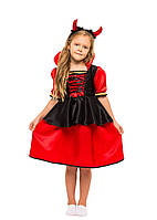 Карнавальний костюм Вампірши, Дияволиця для дівчинки