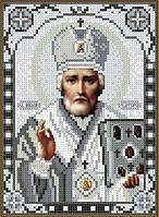 Схема для вишивки бісером Святий Миколай Чудотворець 14х20см