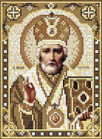Схема для вишивки бісером Святий Миколай Чудотворець 14х20см