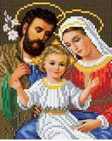 Схема для вишивки бісером Свята родина 15х19см