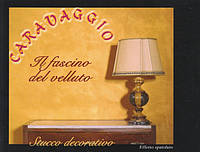 Caravaggio Gold декоративная штукатурка с бархатным эффектом