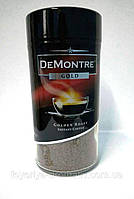 Кофе растворимый Demontre Gold, 200г, сублимированный гранулированный, Польша, кофе Демонтре