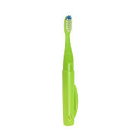 Зубная щетка Pierrot Travel Classic toothbrush, средней жесткости (medium), зеленого цвета, Ref.336