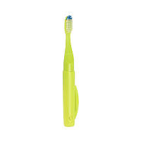 Зубная щетка Pierrot Travel Classic toothbrush, средней жесткости (medium), желтого цвета, Ref.336