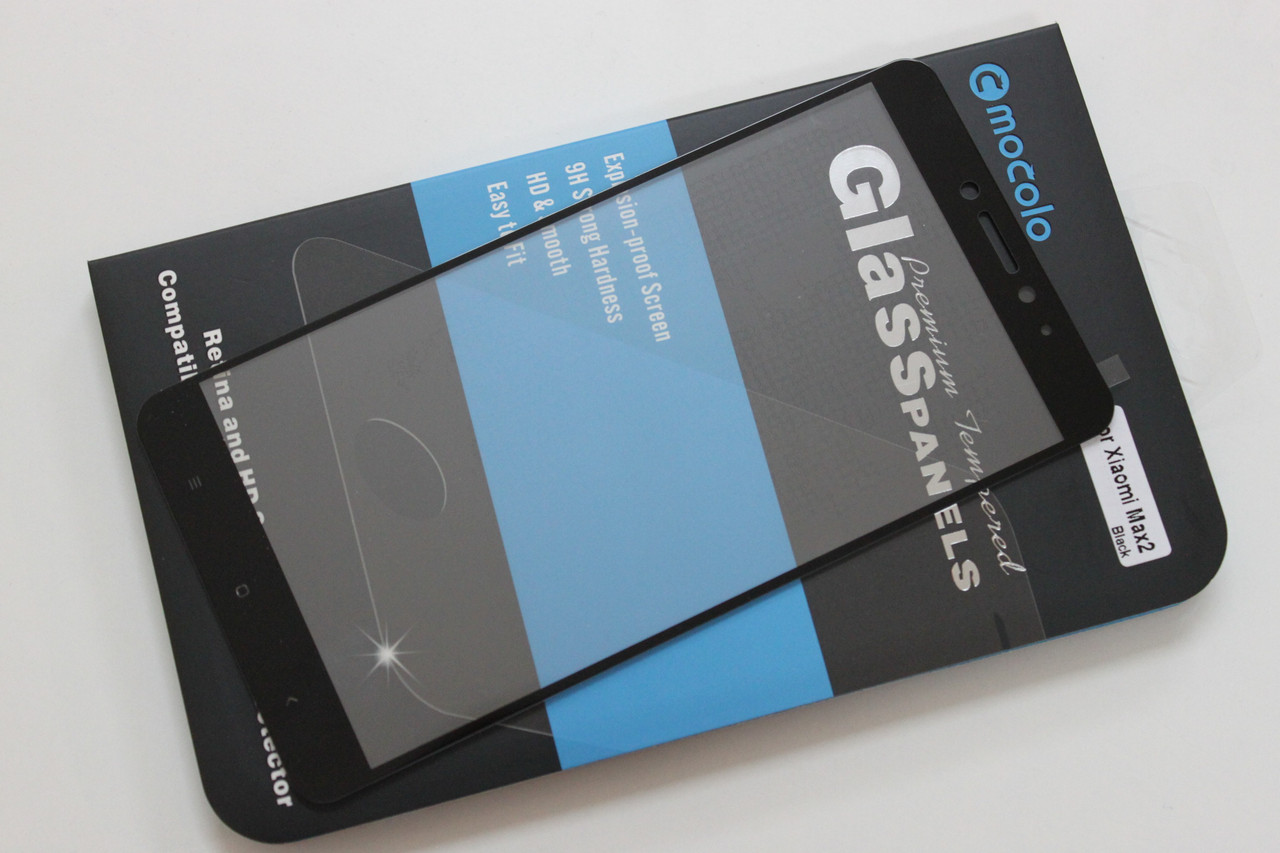 Захисне скло Xiaomi Mi Max 2 Full Cover (Mocolo 0.33 mm)