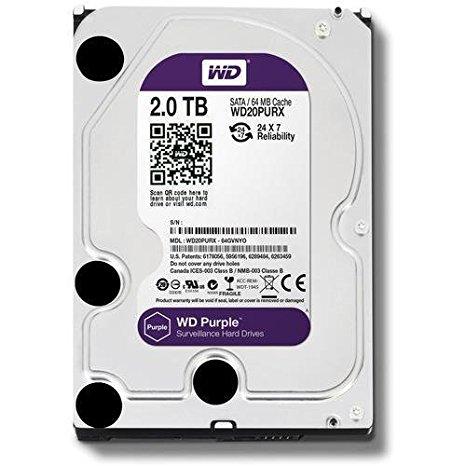 Жорсткий диск Western Digital Purple 2ТБ WD20PURZ