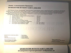 Хронологія Старого Завіту + путівник "Хронології Старого Завіту" - Прищенко Леонід Олександрович, фото 4