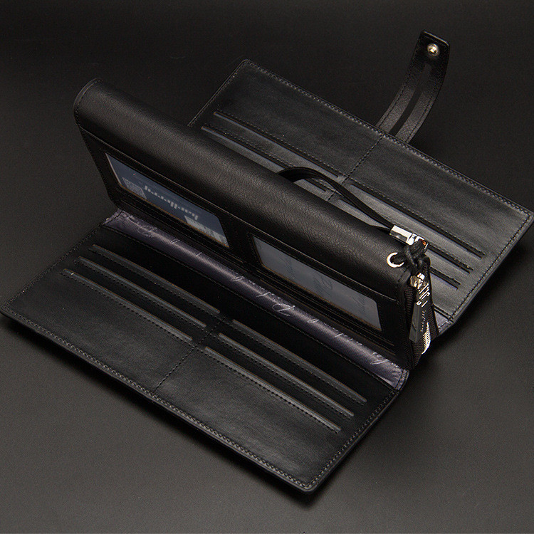 Мужской кошелек клатч портмоне Baellerry S1393 чорний - фото 5 - id-p611008518