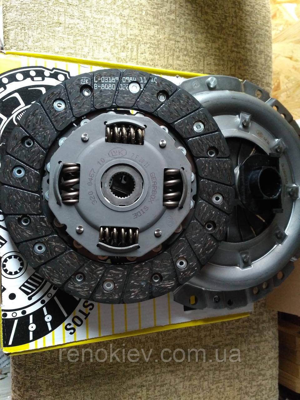 Комплект зчеплення Renault Kangoo Clio II 1.9D D200mm, фото 1