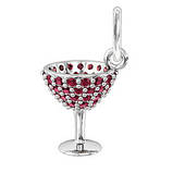 Підвіска срібна Келих у камені, фото 2