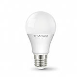 LED лампа TITANUM A60 10W E27 4100K 220V (гарантия 1 год), фото 2