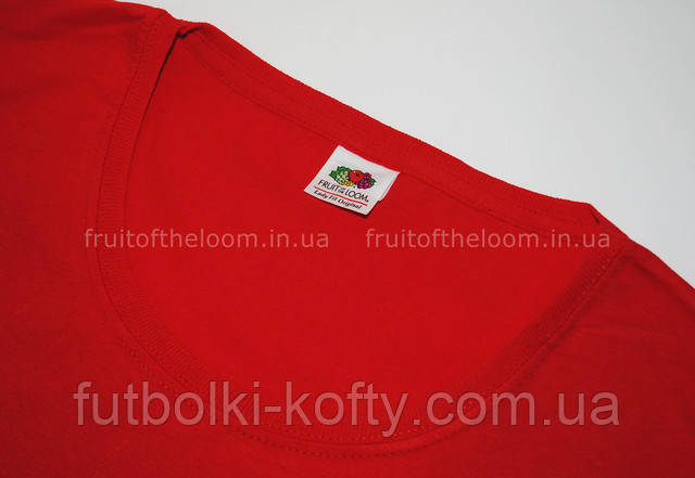 Красная женская лёгкая футболка Красная женская лёгкая футболка