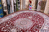 Класичний килим Buhara 3005 червоного кольору, фото 4