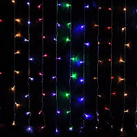 Світлодіодна гірлянда Штора 3х2 м 300 Led, мульиколор