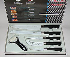 Набір ножів із білим покриттям 6 пр. Beauty Line