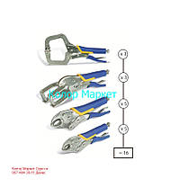 Набір із 16 затискачів/табликів для ремонту корпусів автомобілів