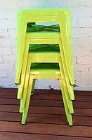 Стілець-табурет Tolix H 45 low stool AC-009 колір зелений, лофт, дизайн Xavier Pauchard, фото 10