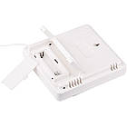 Гігрометр HTC-2 з функ. термометр внутр.+ Вулиця/вологомір/годинник/будильник/кабель, фото 2