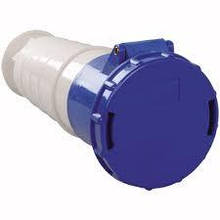 Розетка переносна 233 63А 220-250В 3 контакту (2P+E) синій