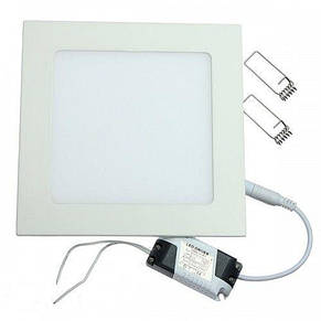 LED св-до LEDEX вбуд.кв. 18W-1440lm-6500К-220*220*13mm, фото 3