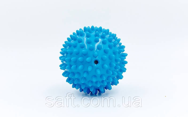 Мячик массажер резиновый (d-10см, 70гр, цвета в ассортименте) - фото 3 - id-p611313061