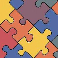Дитячий лінолеум Leoline Smart Bingo Puzzle Colour 50