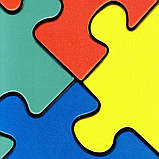 Дитячий лінолеум Leoline Smart Bingo Puzzle Colour 50, фото 4