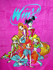 Плед дитячий із мікрофібри "Вінкс" (127х152)